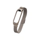 Ремінець для Xiaomi Mi Band 3 / 4 Milanese Loop Колір Бордовий - зображення 9