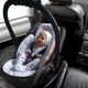 Универсальный защитный вкладыш в автокресло группы 0+ (0-13 кг), коляску Baby Protect WP mini (Ontario Baby) ART-0000672, розовый - изображение 5