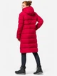 Пуховик зимний длинный женский Jack Wolfskin Crystal Palace Coat 1204131_2505 L Красный (4060477280073) - изображение 4