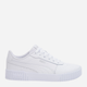 Sneakersy damskie na platformie Puma Carina 2.0 38584902 40.5 (7UK) 26 cm Białe - obraz 1