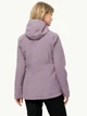 Куртка демисезонная с капюшоном женская Jack Wolfskin Moonrise 3In1 Jkt W 1115621-I0083 XS Фиолетовая (4064886308908) - изображение 2