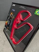 Модель Bburago с Рамкой Держателем 25x25см 2в1 на Стену или Полку с Red Bull RB20 и 3D трасса São Paulo Grand Prix / Interlagos / Сезон 2024 Season Model Car #1 Max Verstappen / Макс Ферстаппен - изображение 9