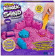 Zestaw do rzeźbienia Spin Master Kinetic Sand Sparkling Sandcastle Rozowy (778988378434) - obraz 1