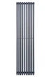 Дизайнерський радіатор ARTTIDESIGN Ancona II 1800x460 вертикальний, сірий матовий - зображення 1