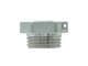 Заглушка RAFTEC 1 1/4" латунь, РЗ, DN32, під пломбу, нікель, ZN04 - изображение 6