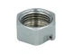 Заглушка RAFTEC 1 1/2" латунь, РВ, DN40, під пломбу, нікель, ZV05 - изображение 2