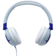 Беспроводные наушники детские JBL Junior 320BT (JBLJR320BTBLU) голубые - изображение 5