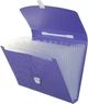 Портфель пластиковый Buromax Barocco A4/35 мм на 1 отделение Фиолетовый (BM.3719-07) - изображение 2