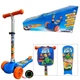 Самокат дитячий 3-х колісний Hot Wheels PU зі світлом LS2118 - зображення 1