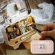 Румбокс DIY мини, Cute room "In a happy corner" в металлическом ящике - изображение 2