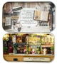 Румбокс DIY мини, Cute room "In a happy corner" в металлическом ящике - изображение 8