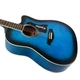 Акустическая гитара Equites EQ901C Blue 41 - изображение 2