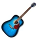 Акустическая гитара Equites EQ WKL-01 Blue 41 - изображение 1