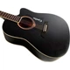 Акустическая гитара Equites EQ901C Black 41 - изображение 2