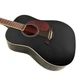 Акустическая гитара Equites EQ WKL-01 Black 41 - изображение 2