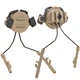 Крепление адаптер WoSport на каску шлем для наушников Peltor | Earmor | Walkers tan (HL-ACC-43-T) - изображение 5