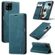 Чехол-книжка CaseMe из нубука для Samsung A12/M12 Бирюзовый - изображение 3