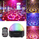 Energolux QR-115 12 цветной, стерео LED RGB, Bluetooth диско-шар, светомузыка с пультом, лазерный диск проектор 360° с подвижным эффектом, активация под ритм музыки - изображение 7