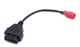 Переходник HONDA 6 Pin - > OBD2 с 6 на 16 pin Черный - изображение 4