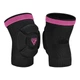 Наколенники спортивные RDX HOSIERY KNEE FOAM K5 BLACK/PINK-M (пара) (HYP-K5BP-M) - изображение 3