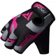 Перчатки для фітнесу RDX F6 Sumblimation PINK S - зображення 3