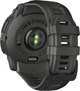 Смарт-годинник Garmin Instinct 3 50mm Solar Black with Charcoal Silicone Band (010-02935-40) - зображення 3