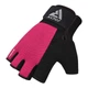 Рукавички для фітнесу RDX W1 Half Pink Plus S - изображение 2