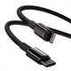 Кабель Baseus Tungsten Type-C to Lightning PD 20W (1m) Black - изображение 4