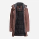 Куртка демисезонная удлиненная с капюшоном женская Jack Wolfskin Salier Coat 1116141-5165 L Коричневая (4064993907971) - изображение 8