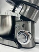 Планетарный настольный миксер тестомисс с металлической чашей на 5 л Rainberg RB 8086 3800 Вт Металлик - изображение 4