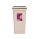 Ведро для мусора 10 л с крышкой пластиковое MVM BIN-04 10L BEIGE - изображение 2