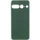 Чохол Epik Silk Cover Lakshmi Full Camera (AA) на Google Pixel 7 Pro Зелений / Dark green - зображення 1
