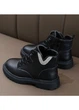 Утепленные ботинки JPX shoes 28р 17 см Черные C014 - изображение 2