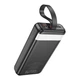 Повербанк Hoco 30000mAh 3хUSB/Type-C PD/QC ліхтарик дисплей Black (J123B_Black) - зображення 7