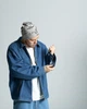 Джинсовка оверсайз OGONPUSHKA Keel синяя XS - изображение 8