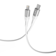 Кабель USB Ridea RC-US42 UltraStrong Type-C to Lightning 30W 1.2m Бiлий - зображення 3