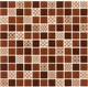 Мозаика Котто GM 4054 C3 Brown D-Brown M-Structure 300x300x4 за 1 ШТ - изображение 1