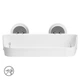 Полка клеящаяся MBM HOME BP-3 WHITE пластиковая белая - изображение 12