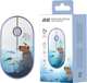 Мышь 2E MF300 CAPYBARA:SWIM Silent WL BT Blue (2E-MF300WCAPIBARABL) - изображение 6