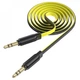 Кабель AUX 3.5 мм 1 м Hoco UPA16 Yellow - изображение 3
