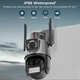 IP Камера Besder P10QS-9MP ICSEE 3 lenses с сиреной, зум (app. complete set. with charger) - изображение 8