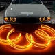 Ангельські очі в фари Crystal Led bmw e39 e38 e36 - зображення 3