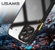Чохол-бампер для телефона USAMS PC+TPU Case for iPhone 12 Mini 5.4" Janz Series US-BH626 Black - зображення 2