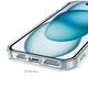 Чохол для телефона Hoco Magnetic series airbag anti-fall protective shell iPhone15 Plus Прозорий - зображення 4