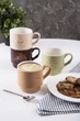 Набір чашок Limited Edition MORNING COFFEE 4х340 мл на металевій підставці - изображение 8