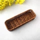 Прямокутний темний кошик для фраже HLS 22*8*4 см (7301) - зображення 1