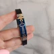 Браслет каучуковый с фигурным крестом на синем фоне - изображение 7