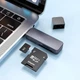 Картридер с разъемом USB HOCO Spirit card reader (USB2.0, SD/TF, 480Mbps). Black - изображение 2