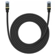Патч корд CAT7 мережевий кабель LAN RJ45 Baseus Seven types 10 Gigabit Ethernet cable (3m, 10Gbps, САТ 7) - зображення 9