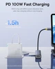 USB хаб на 7 выходов на Type-C HDMI выход Baseus UltraJoy Series 7-Port (HDMI, 2xUSB 3.0, TF, SD). Gray - изображение 9